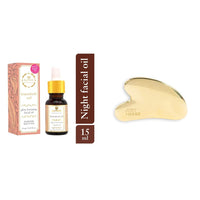 Just Herbs Glow Boosting Combo with Kansa Gua Sha & Kimsukadi Oil