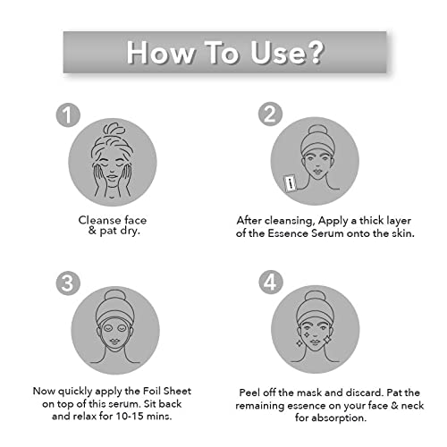 O3+ Power Foil D-Tan Face sheet mask for Skin Brightening Face Mask For Glowing Skin,Tan Removal, Oil Control, Acne & Fairness, For Women & Men 20 ml