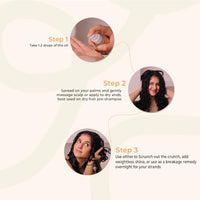 Fix My Curls Scalp & Strands Elixir Hair Oil Revitalize & Protect 2-In-1 Serum and Oil for Curly/wavy Hair| Lightweight Hydration & Shine| Enriched with Golden Seaweed & Retinol Heat Protection| 30ml