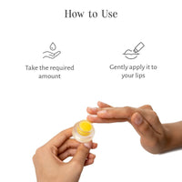 Shankara Gheesutrā Lemon Lip Butter, Ayurvedic Lip Balm for Soothing Dry, Inflamed, and Chapped Lips - Nourishment, Moisturizing, and Hydration up to 12 Hours - (Pack of 1) - 3ml
