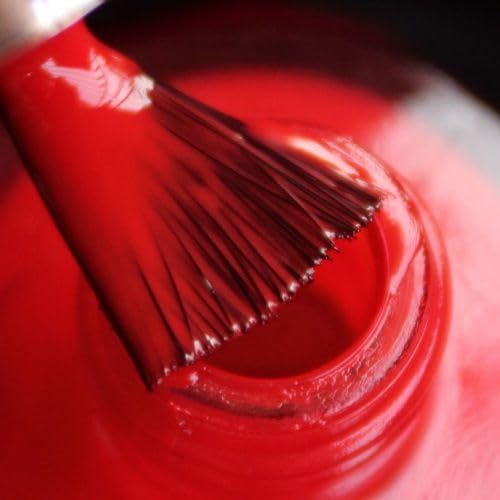 DeBelle Gel Glossy Finish Nail Polish French Affair (Scarlet Red), 8 Ml - Enriched With Natural Seaweed Extract, Cruelty Free, Toxic Free