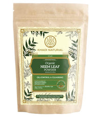 KHADI NATURAL Organic Powder Pack of 3 (Neem + Hibiscus + Orange Peel) (Net Qt. 3x100) 300gm
