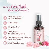 Nat Habit Pure Gulab Flora Jal for Toning & Pore Reduction, Pack of 2