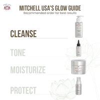 Mitchell USA Papaya Brightening Cleanser Anti Aging Face Wash, Cleanses Dirt, Removes Makeup and Brightens Complexion With Papaya Enzymes, Lotus Seed Extracts, for Unisex All Skin Type, 100ml