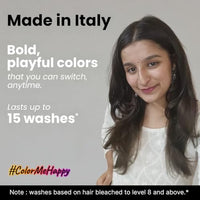 2.Oh! Italian- Charcoal Hair Color For Women & Men | Ammonia-Free DIY Semi Permanent Hair Color | Enriched with Argan Oil | Lasts upto 12-15 Washes