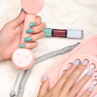Typsy Beauty 2 In 1 Gel Nail Polish | Blue & Green | Quick Drying | Glossy Finish | Long Lasting | Chip Resistant |10 ml