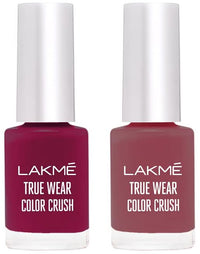 Lakmé True Wear Glossy Finish Color Crush 417 6Ml & True Wear Color Crush 11 6Ml Combo