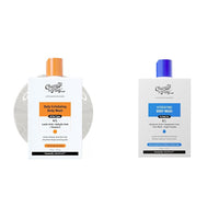 Chemist At Play 1% Salicylic Acid Exfoliating Body Wash 473ml For Men & Women + Hydrating Body Wash For Women & Men | 236ml