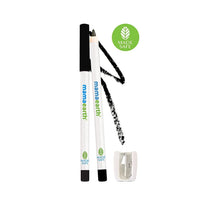 Mamaearth Charcoal Black Long Stay Matte Kajal Kohl Pencil With Castor Oil and Chamomile For 11-Hour Smudge-free Stay with Sharpener - 2.4 g (Pack of 2)