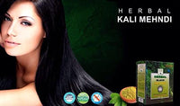 Khadi Mauri Herbal Black Henna With Amla, 75 Gm (Pack Of 4)