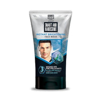Smart and Handsome Instant Radiance Face Wash | Pro-Peptide | Instant Radiance| Washes of Fine Pollutants | Cooling Freshness | 100g