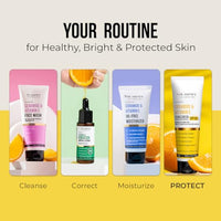 Dr. Sheth's Ceramide & Vitamin C Sunscreen | SPF 50+ Pa+++ | In-Vivo Tested | For Bright Skin & Healthy Glow | Non-Greasy, Quick-Absorbing, No White Cast | UVA/B & Bluelight Protection | For Men & Women | For All Skin Type | 125 g