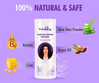 Urban Yog Hair Volumizing Powder for Women | Adds Instant Volume and Locks Hairstyle,10 GM