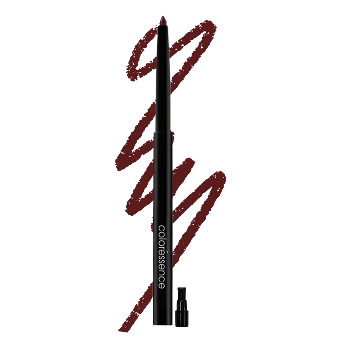 Coloressence Long Stay Waterproof Creamy Lip Liner Pencil with In-built Sharpener | Brown