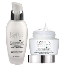 Lotus Herbals Whiteglow Cream, 60g, Serum, 30ml, Set of 2