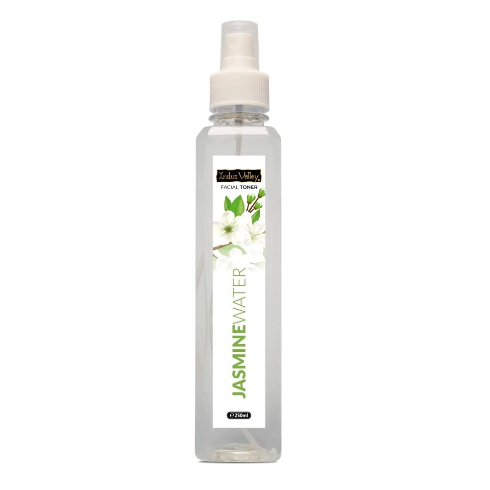 INDUS VALLEY Natural Jasmine Water Facial Toner - Chemical Free - 250 ml