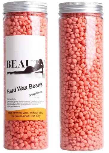 URBANMAC Depilatory Hard Wax Beans Pellet Body Bikini Hair Removal WAX 400GM (Multicolor)