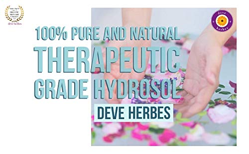 Deve Herbes Pure Sandalwood Water (Hydrosol) (Santalum album) 100% Natural Therapeutic Grade 50ml