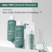 Bare AnatomyEXPERT Anti-Dandruff Shampoo | Targets Oily Scalp and Sheds Dry Flakes 250ml + Advanced Hair Growth Serum | 3% Redensyl + 4% Anagain + 3% Baicapil + 1% Capilia Longa, Rosemary,Biotin 30ml