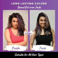 2.Oh! Italian- Purple Hair Color For Women & Men | Ammonia-Free DIY Semi Permanent Hair Color | Enriched with Argan Oil | Lasts upto 12-15 Washes (Pack of 2)