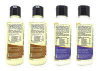 Khadi Pure Almond Saffron SLS & Lavender SLS Moisturizing Lotion, 210 ml (Pack of 4)