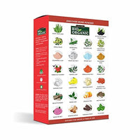 INDUS VALLEY Organic Hibiscus Powder For Hair Care (Hibiscus + Amla + Neem Powder) Each 100g (100x3 = 300g)
