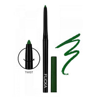 FLiCKA Tomato Bullet Matte Lipstick| Nontransfer Lipstick, Waterproof, Hydrating, Moisturizing, Upto 6Hrs, Shade 03, 4g Wild & Kind Twist Kajal Pen 04 Green Treasure Waterproof & Long Lasting 0.30gm