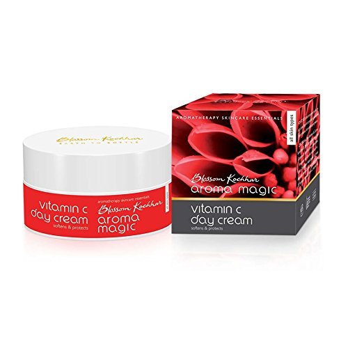 Aroma Magic Almond Moisturising Lotion, 100ml And Aroma Magic Vitamin C Day Cream, 50g