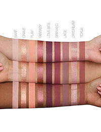 HUDA GIRL BEAUTY Nude Edition Eyeshadow 18 Color Palette, Shimmer and Matte Shades for Eye Makeup