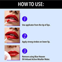 Blue Heaven Hyper Stay Weightless Liquid Matte Lipstick | Long-lasting & Smudge Proof | Non-Transfer Matte Lipstick for Women | Deep Fuschia-17 | 6ml