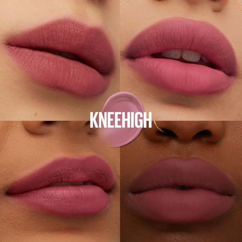 Maybelline New York Super Stay Teddy Tint - Lip and Cheek Color, Knee High, 5ml | Teddy Soft Matte up to 12Hr | Multi Use | Comfortable Long wear formula |Buildable |Natural flushed look in one swipe