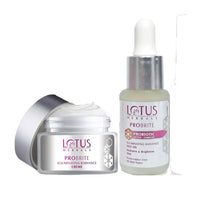 Lotus Herbals Probrite Illuminating Radiance Cream 50gm, Radiance Face Oil 15ml set of 2
