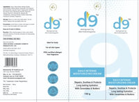 D9 Daily Intense Moisturizing Cream|3 Essential Ceramides And Shea Butter|Moisture Balance, Smoothens Skin, Non-Greasy, Non-Comedogenic|Suitable for All Skin Types for Men and Women|Designed by Dermatologists-150ml