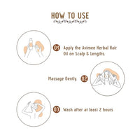Avimee Herbal Keshpallav Almond Oil | Pure Cold Pressed Oil | Fights Split Ends & Strengthens Hair | Enriched With Vitamin E | Mineral Oil Free | 50 ML