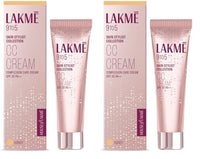 Lakmé 9 To 5 Complexion Care Face Cc Cream, Light, Natural Honey, Spf 30, Conceals Dark Spots & Blemishes, All Skin Type - 30 G (Pack of 2)