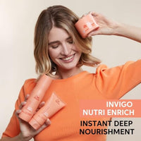 Wella Professionals Invigo Nutri-Enrich Conditioner | Deep Conditioning for Dry, Frizzy & Damaged Hair | 200 ml | With Goji Berry & Vitamin E