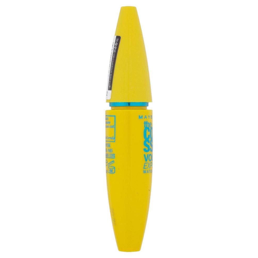 Maybelline New York Colossal Kajal, Super Black, 0.35g And Maybelline New York Volume Express Colossal Masacara, Waterproof, Black, 10 ml
