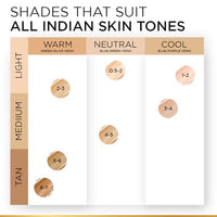 L’Oréal Paris Infallible 24H Tinted Serum Foundation, Light-weight Coverage, Dewy & Radiant Finish, Transfer-proof, 30ml