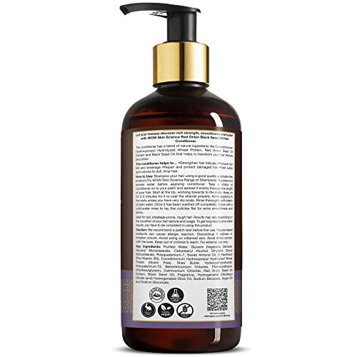 WOW Skin Science Onion Red Seed Oil Conditioner 300mL