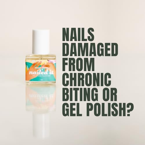 Hibiscus Monkey Nailed It, Repairs Cuticle & Nail Overnight, Stimulates Nail Growth, For Damaged Skin & Thin Nails - 100% Natural, Paraben Free, Cruelty Free - Jojoba & Myrrh, 10ml