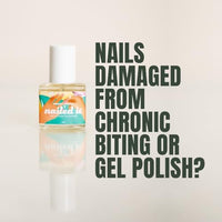 Hibiscus Monkey Nailed It, Repairs Cuticle & Nail Overnight, Stimulates Nail Growth, For Damaged Skin & Thin Nails - 100% Natural, Paraben Free, Cruelty Free - Jojoba & Myrrh, 10ml