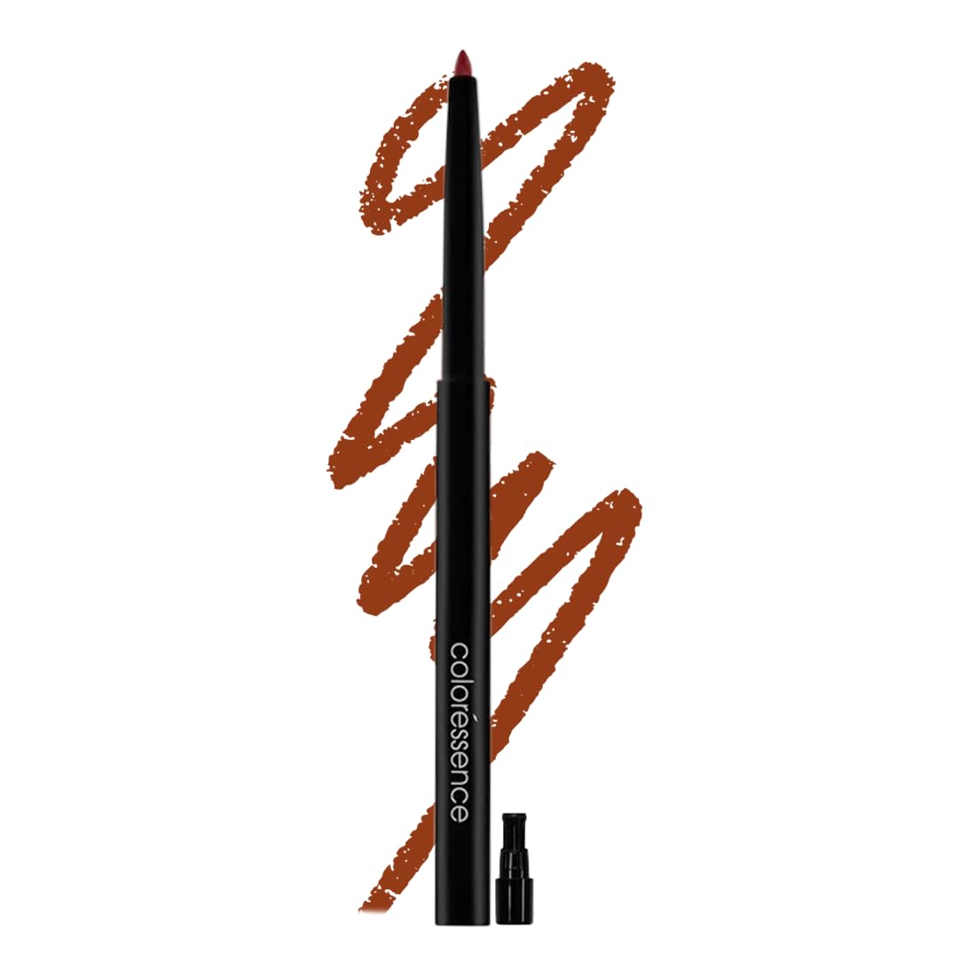 Coloressence Long Stay Waterproof Creamy Lip Liner Pencil with In-built Sharpener | Rust