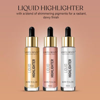 Lakyou Beauty Born to Glow Liquid Highlighter | Gold | 30ml | Radiant Luminous Finish | Buildable & Long-Lasting