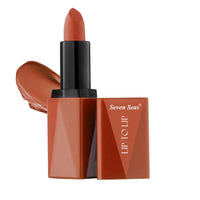 Seven Seas Lip To Lip Matte Full Coverage Long Lasting Lipstick | Smooth Application | Transferproof & Smudge Proof | Highly Pigemented Lipstick for Women (Rose)