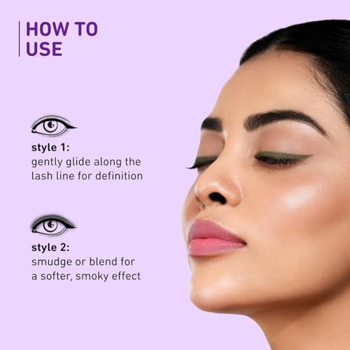 Plum Naturstudio Glitzy Gel Shimmery Eyeliner - 04 Glistening Olive