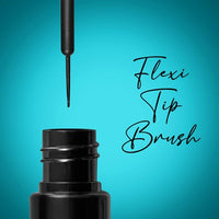 LAKMÉ Eyeconic Liquid Eye Liner, Black, Long Lasting Matte Waterproof Liner - Smudge Proof, Transfer Proof Eye Makeup For 24 Hrs, 4.5 Ml