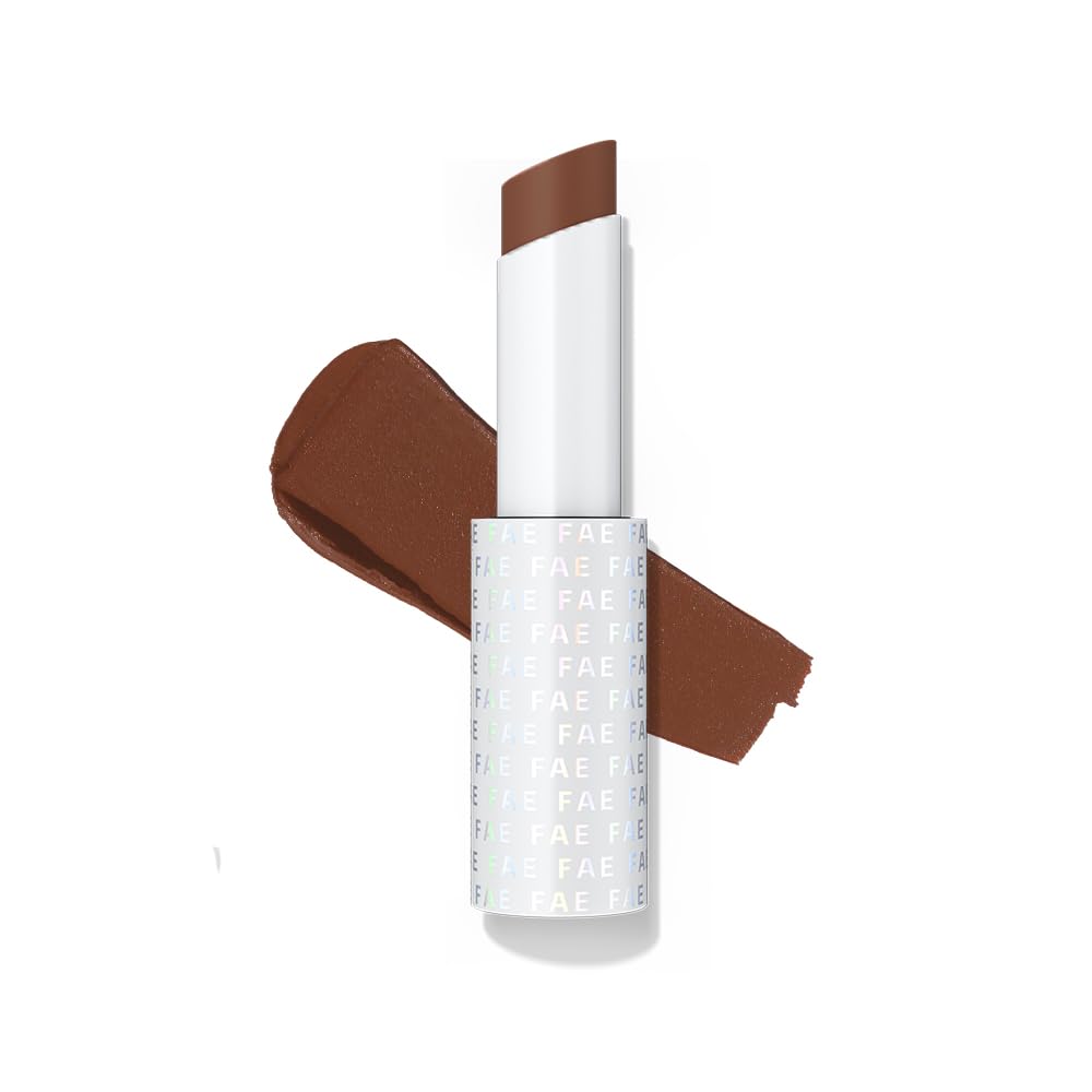 FAE Beauty Modern Matte Lipstick | Comfortable Cushion Matte Formula | One Stroke Application | Longwear | Richly Pigmented (Shade Homie)