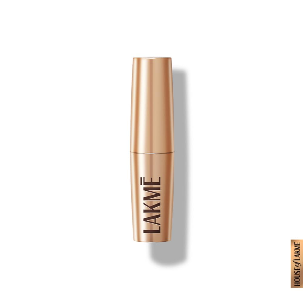 Lakmé 9To5 Powerplay Priming Matte Lipstick, Lasts 16Hrs, Peachy Affair, 3.6G