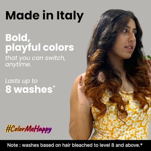 2.Oh! Italian- Ginger Spice Hair Color For Women & Men | Ammonia-Free DIY Semi Permanent Hair Color | Enriched with Argan Oil | Lasts upto 6-8 Washes