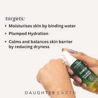 DAUGHTER EARTH Hyaluronic Acid Serum For Face | Plump Up Enriched With Multi-Molecular Hyaluronic Acid, Tremella Mushroom, Bamboo Shoots, Seaweed & Provitamin B5 | Get Hydrated & Youthful Skin - 30ml